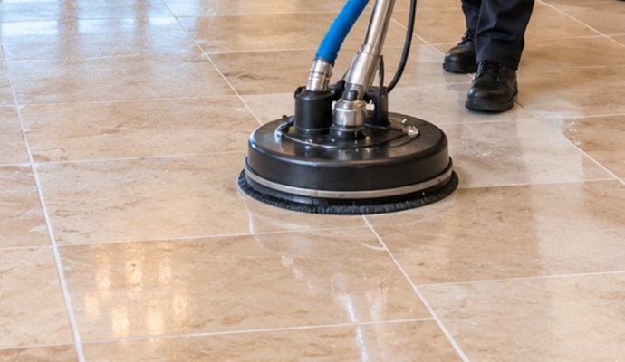 Tile and grout cleaning service