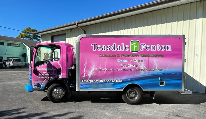 Truck mounted butler system for commercial space
