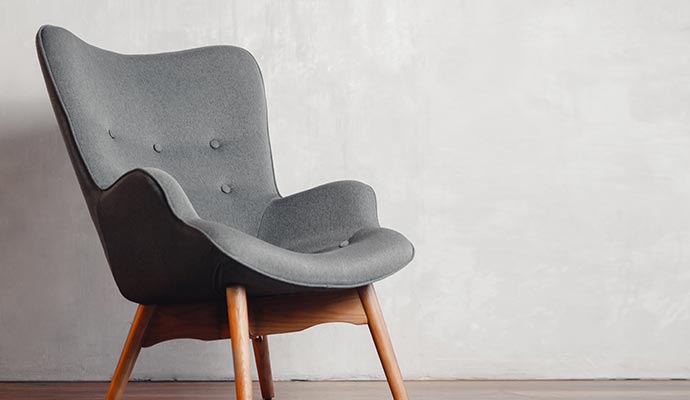 Fiber protected chair