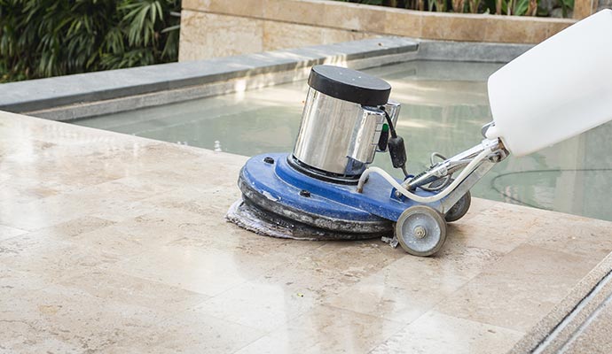 Marble floor cleaning service