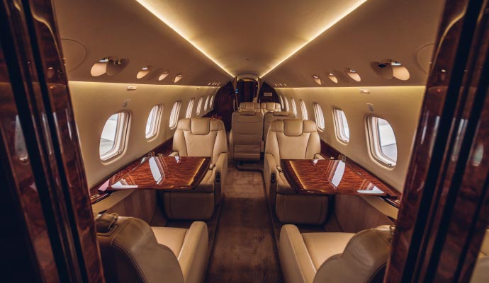 Jet interior