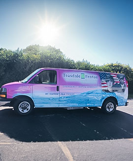 Teasdale Fenton Sarasota service vehicle