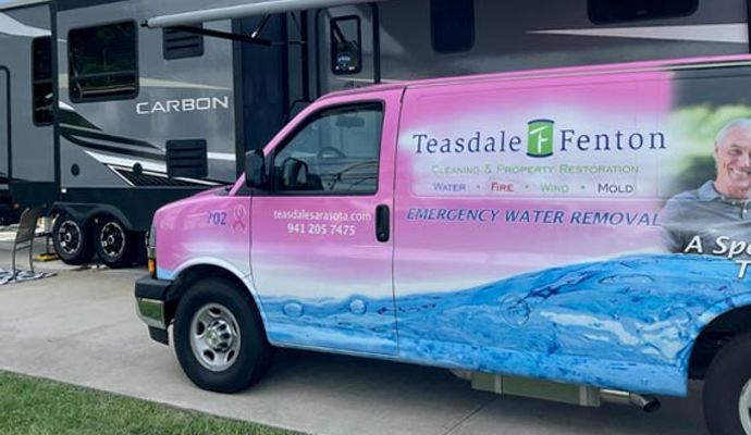 Teasdale Fenton Sarasota services vehicle