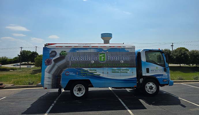 Teasdale Fenton service van