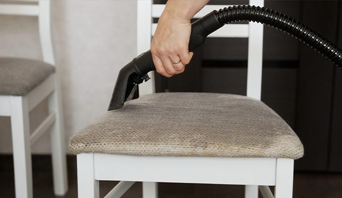 Upholstery cleaning service