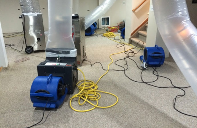 water damage restoration equipment